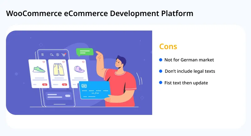 Cons of WooCommerce Cons of WooCommerce