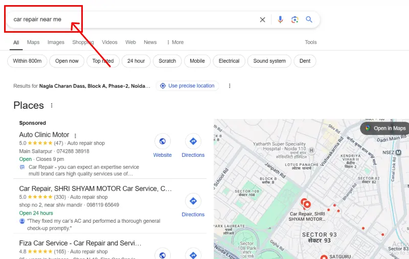 8. Optimize Your Website for Local Search