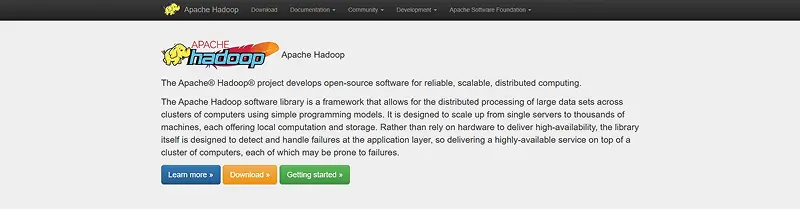 Apache Hadoop Apache Hadoop
