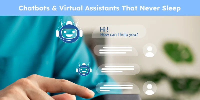 Chatbots & Virtual Assistants That Never Sleep