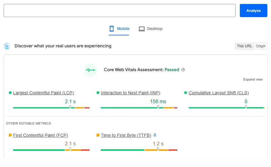 Page Load Speed Page Load Speed