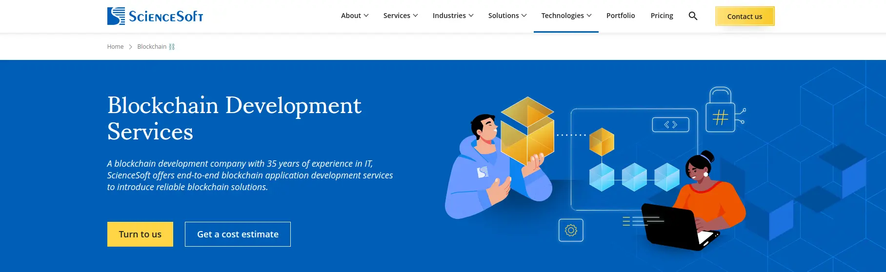ScienceSoft Blockchain Development
