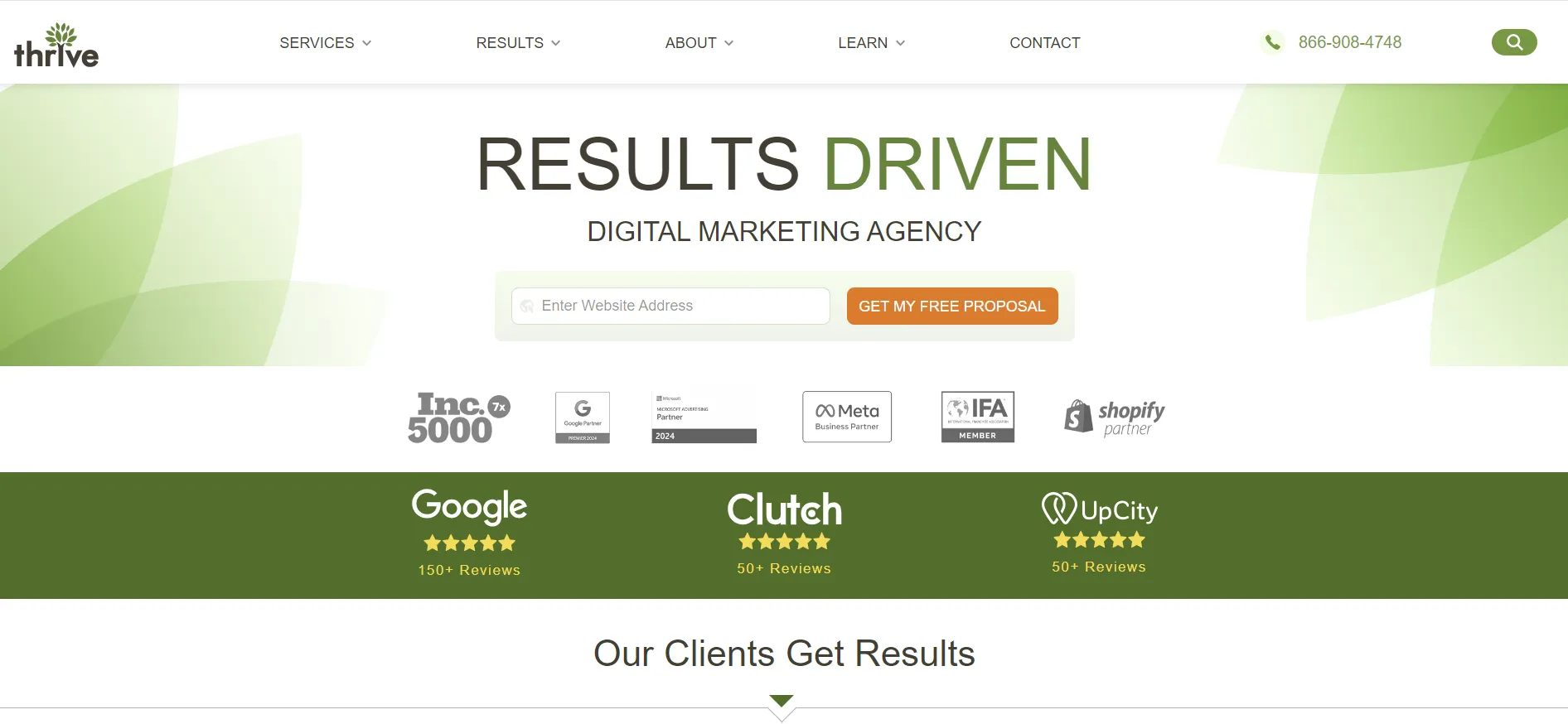 Thrive Agency marketing services Thrive Agency marketing services
