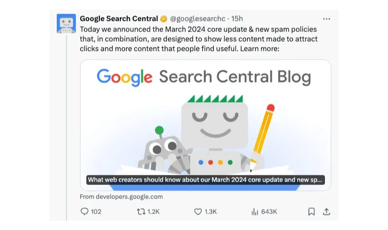 The March Update A Story of Quality The March Update A Story of Quality