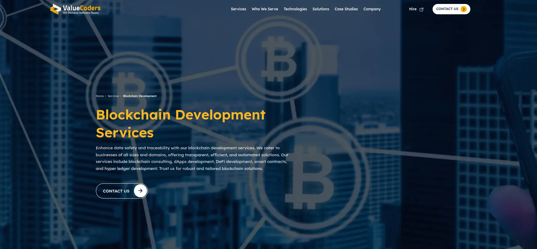 ValueCoders Blockchain Development