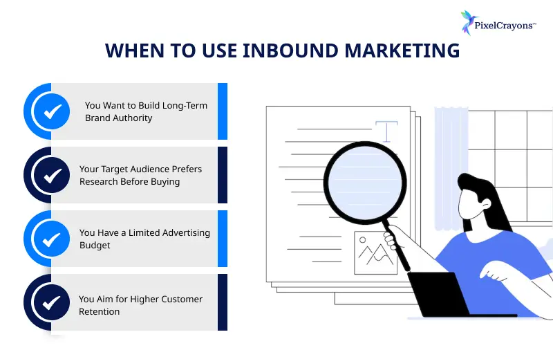 When to Use Inbound Marketing